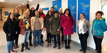 Informationsveranstaltung der Rehaklinik Sonthofen Klasse AP15 besucht Rehaklinik